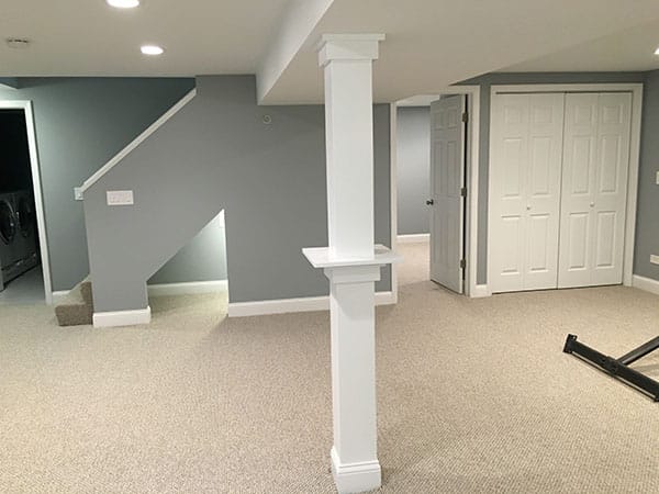 Redesigned and Finished Basement Schaumburg