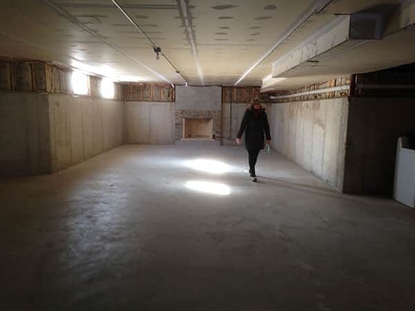 Schaumburg Basement Finish in Process