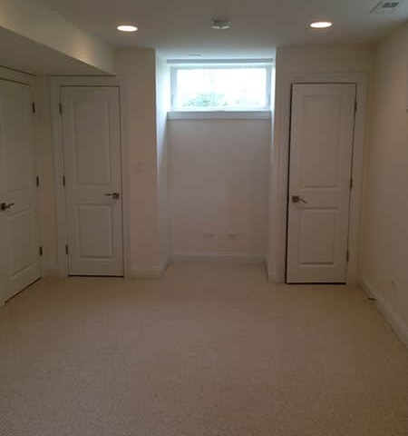 Basement Closets Finished in Schaumburg