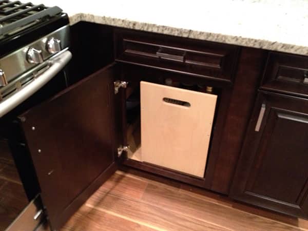New Cabinets in Kitchen with Pullout Storage Schaumburg