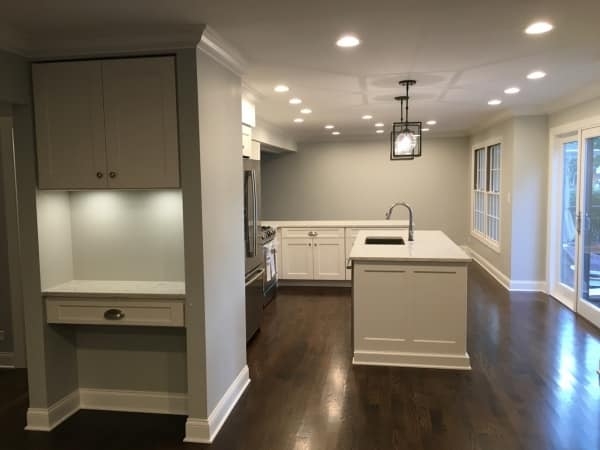 Light Colored Kitchen Renovation in Schaumburg