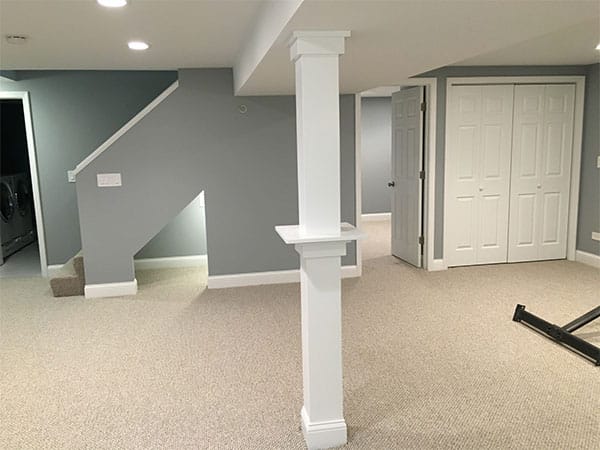 Open Basement Remodeling Tom's Best Quality Remodeling in Schaumburg IL