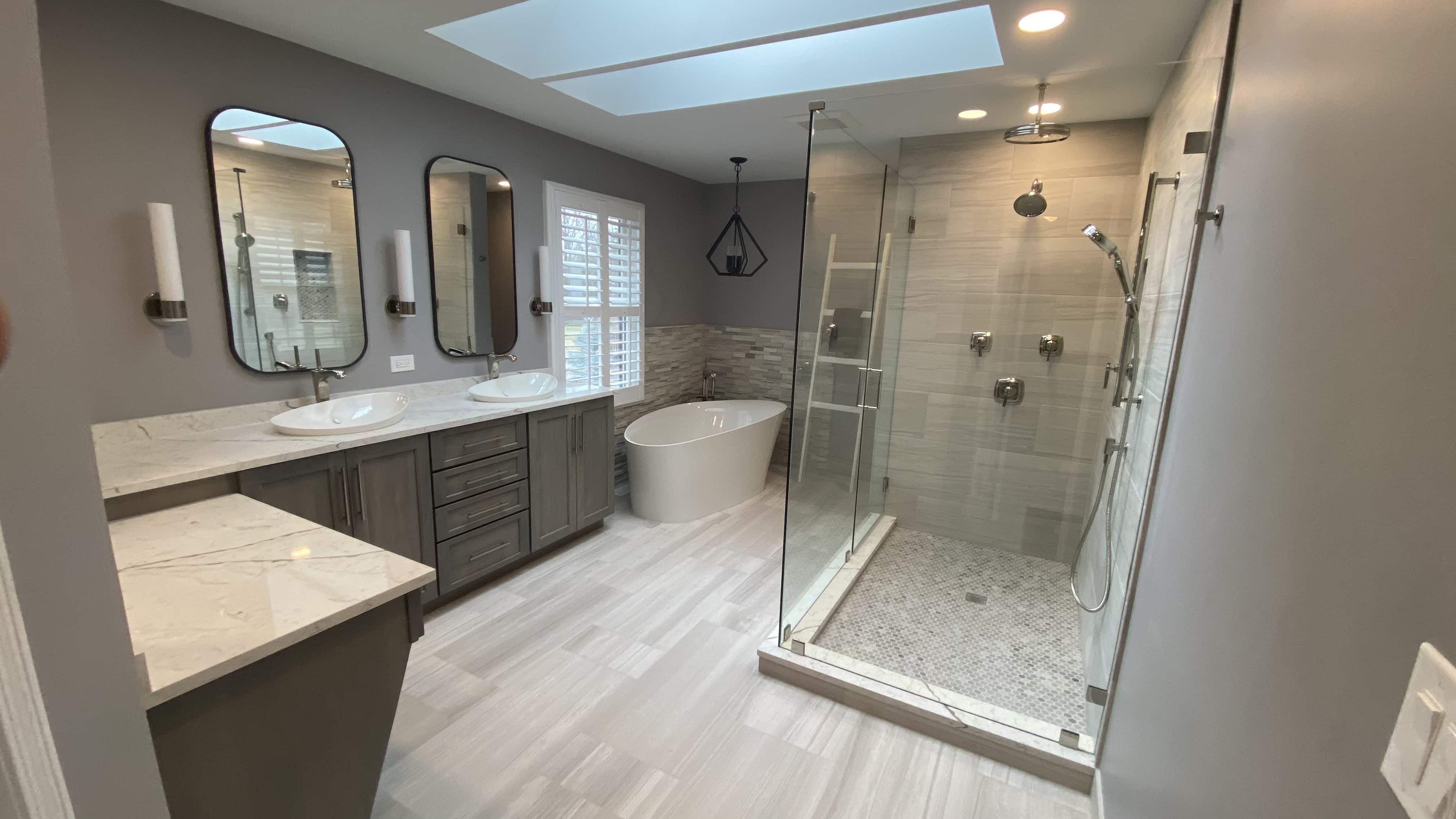 Previous Bathroom Renovations in Schaumburg IL